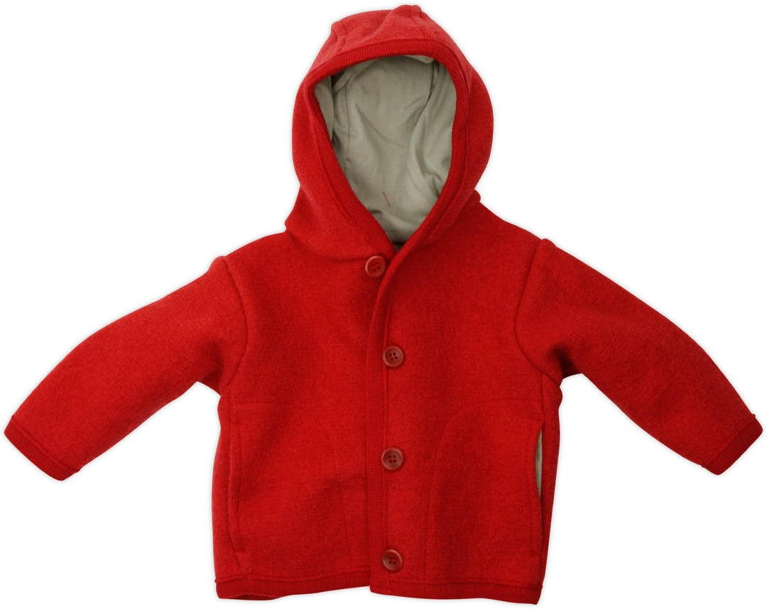 Disana Mantel Jungen, Jacke, rot, 323-03 62-68 Rot, 62-68 Rot
