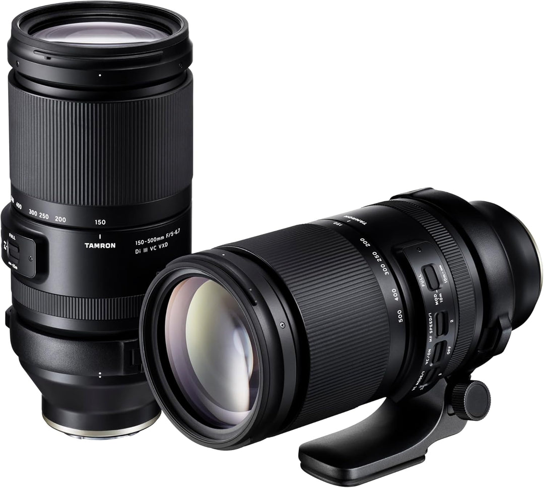 TAMRON 150-500mm F/5-6.7 Di III VC VXD, Objektiv für Fujifilm X-Mount, A057X, schwarz