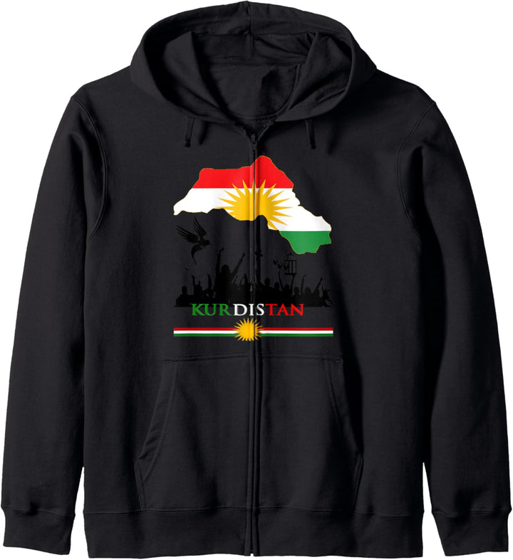 Kurditsan Tshirt , YPG Tshirt , YPJ Tshirt Kapuzenjacke