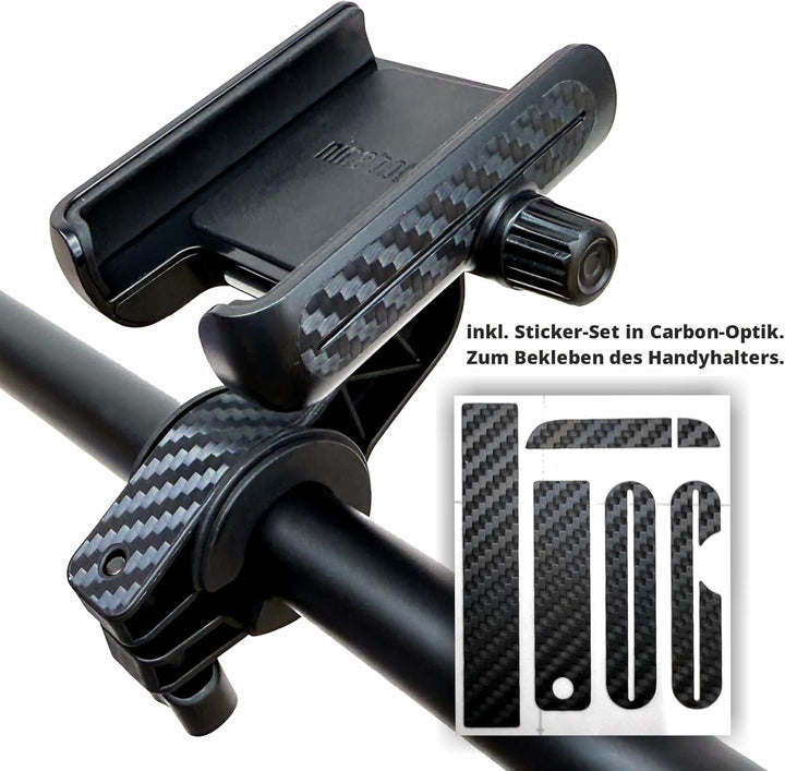 Handyhalterung geeignet für Segway-Ninebot / 4-6,5 Zoll für E-Scooter Smartphonehalter Handyhalter