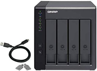 QNAP TR-004 4 Bay Desktop NAS Expansion - Optional Use as a Direct-Attached Storage Device