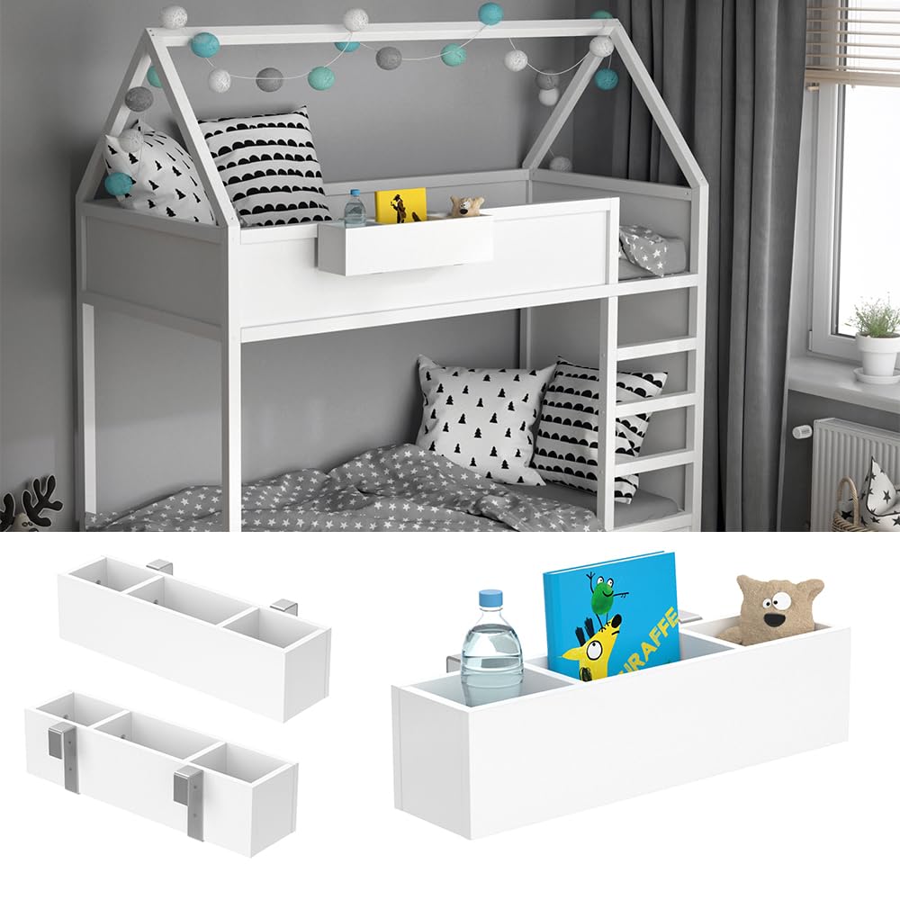 Hängeregal für Kinderbett Hochbett Einhängeregal Zubehör Regal Ablage (Regal), Regal