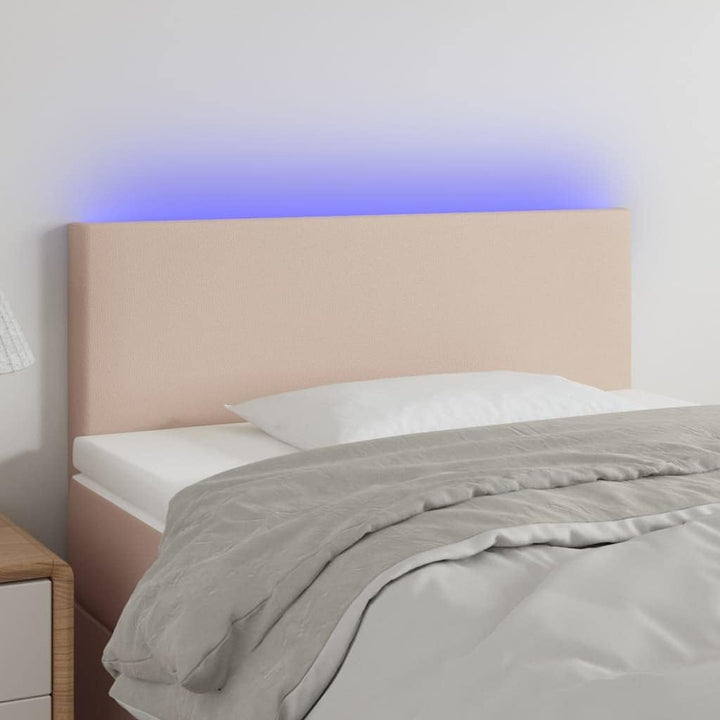 vidaXL LED Kopfteil Polsterkopfteil Bettkopfteil Betthaupt für Bett Bettrahmen Bettgestell Schlafzim
