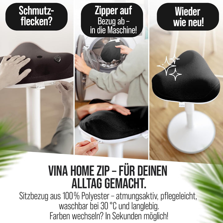 SH-01 Zip Premium Sitzbezug | Für einfache Reinigung und flexiblen Farbwechsel | Perfekt geeignet fü