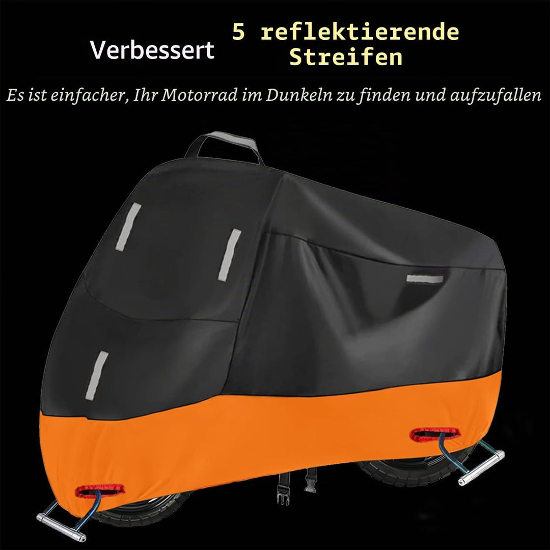 Motorradplane Wasserdicht 300D Motorradabdeckung Outdoor Motorroller Roller Moped Abdeckung Motorrad