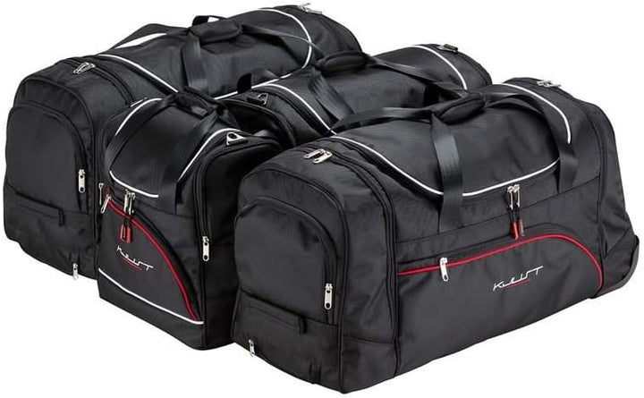 KJUST Dedizierte Reisetaschen 4 stk kompatibel mit BMW 3 TOURING E91 2005-2013