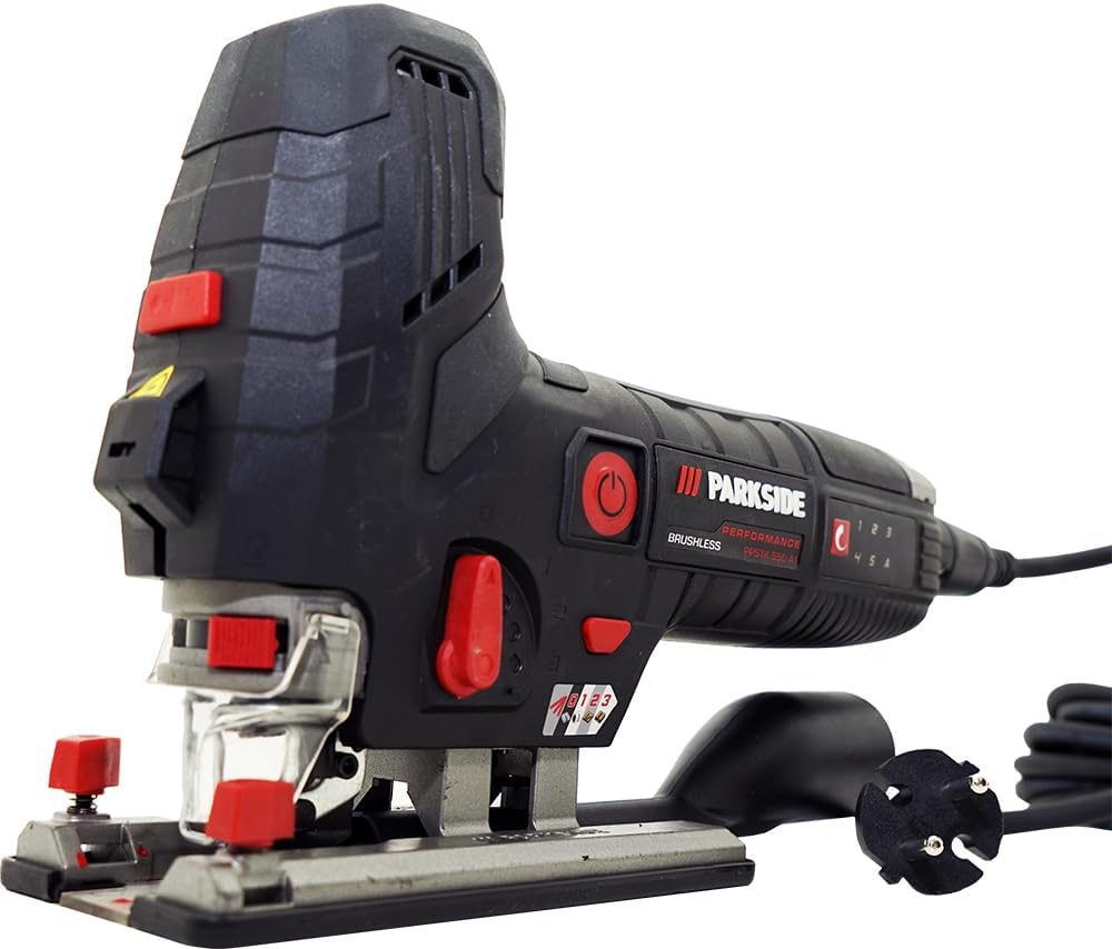 HEADNMORE® Bundle - PARKSIDE PERFORMANCE® Pendelhubstichsäge PPSTK 550 elektrisch +Schlüsselanhänger