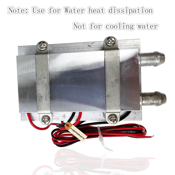 12 V Thermoelektrisches Peltier-Kühlmodul mit Kühlkörper 2 Chips | Lsgoodcare TEC1-12706 Peltier-Hal