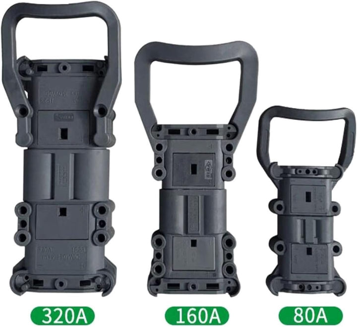 Gabelstapler-Stecker männlich und weiblich 80A/160A/320A 150V/DC IP23 Hochstrom-Batterieladestecker,