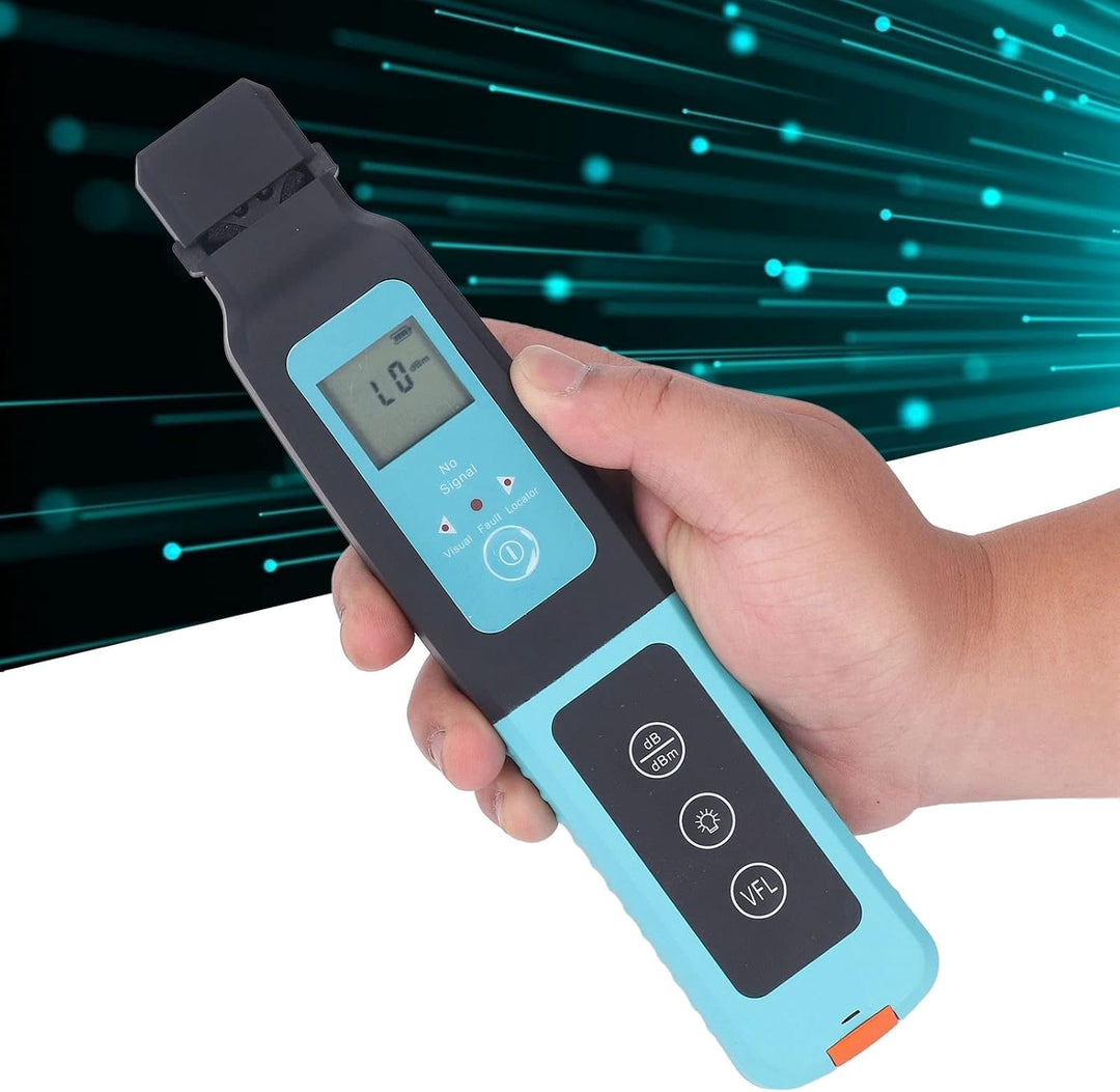 Bewinner Universal Live Optical Fiber Identifier, Handheld Optical Fiber Tester Support 2 Mm, 3 Mm,