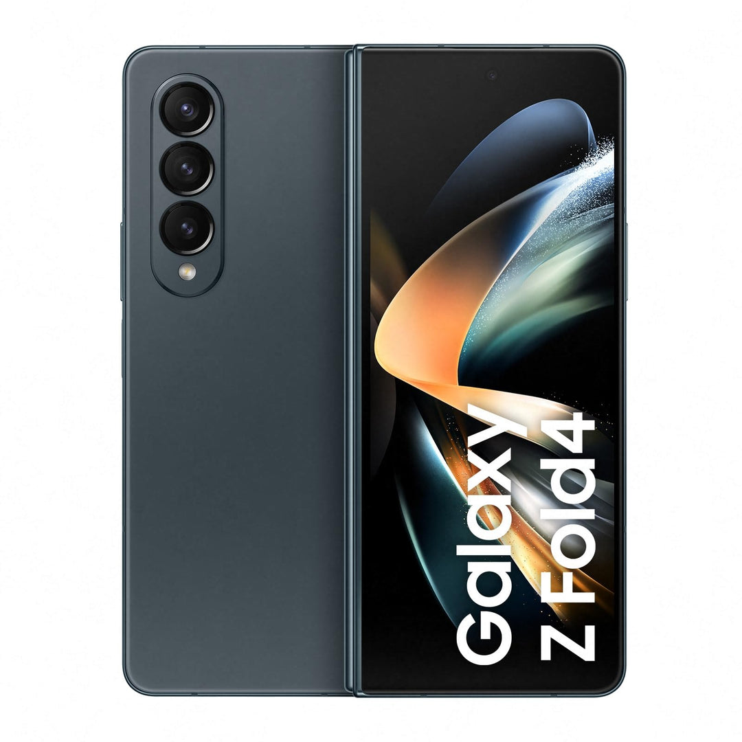 Samsung Galaxy Z Fold4 5G Mobiltelefon ohne SIM-Karte Android Klapp-Smartphone 256 GB, Graygreen Sin