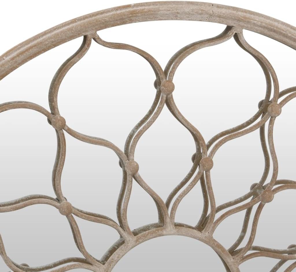 vidaXL Spiegel Wandspiegel Dekospiegel Hängespiegel Flurspiegel Fensterspiegel Wohnzimmer Deko Sand