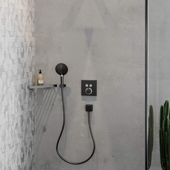 hansgrohe Raindance Select S - wassersparender Duschkopf 8 l/min (EcoSmart), Handbrause mit 3 Strahl