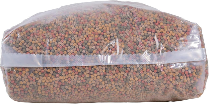 AquaForte Hochwertiges Basis Fischfutter, 15 kg (± 40 Liter), Medium Pellets (6