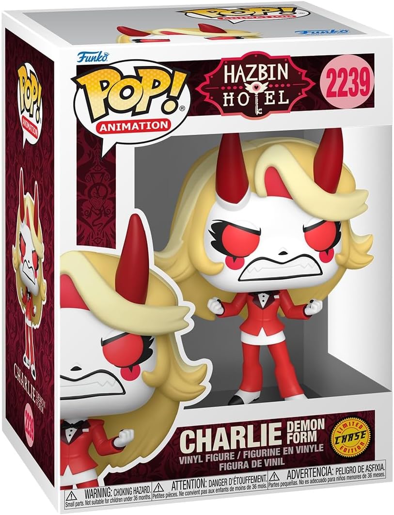Funko Pop! Animation: Hazbin Hotel - Charlie Morningstar - 1/6 Quote Für Seltene Chase-VarianteASE -