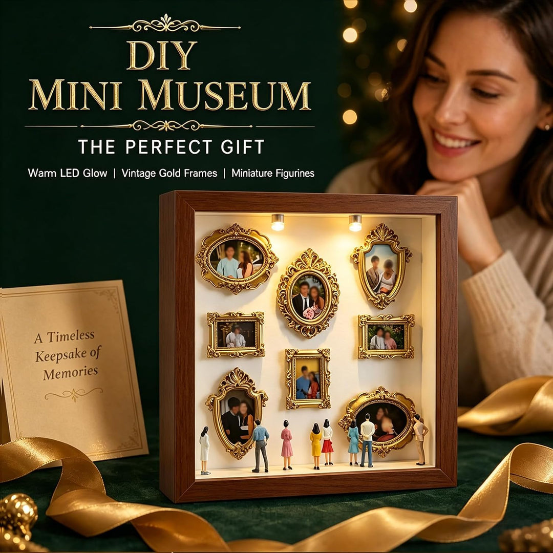 Bilderrahmen Museum Mini Kleine Bilderrahmen Vintage Mini Museum DIY, Personalisierte DIY Silhouette