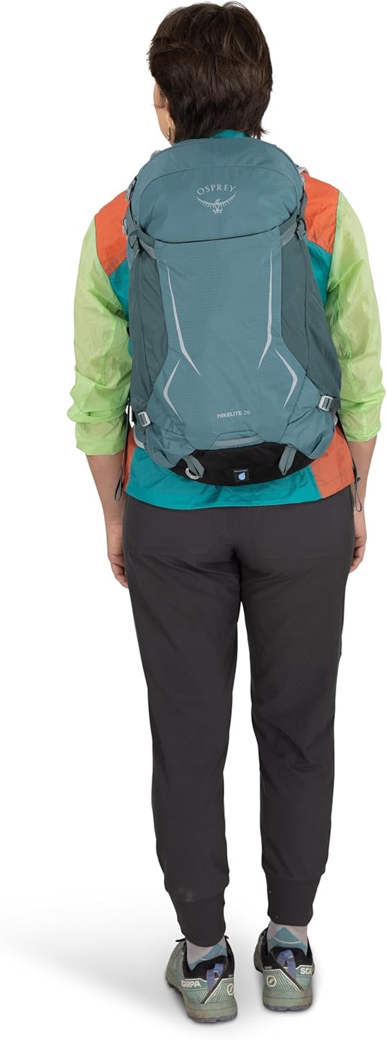 Osprey Unisex Hikelite 26 Hiking Pack (1er Pack) S-M Schwarz, S-M Schwarz