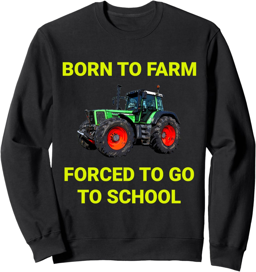 Landwirt Trecker Traktor Bauer Schule Kinder Landwirtschaft Sweatshirt