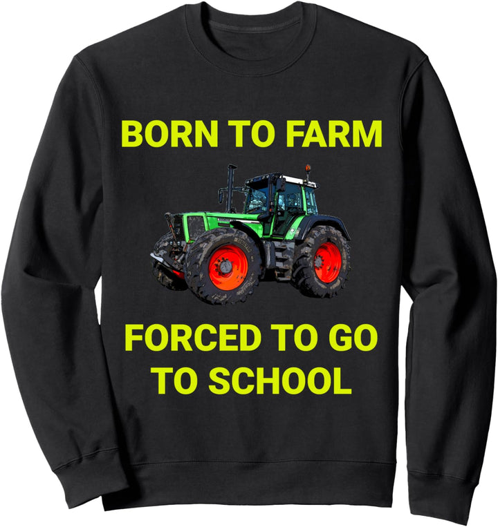 Landwirt Trecker Traktor Bauer Schule Kinder Landwirtschaft Sweatshirt