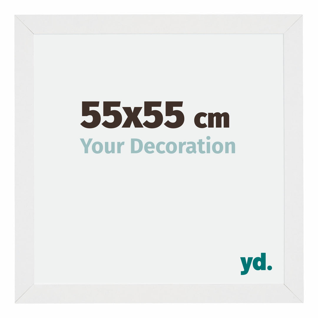yd. Your Decoration - Bilderrahmen 55x55 cm - Bilderrahmen aus MDF mit Acrylglas - Antireflex - Ausg