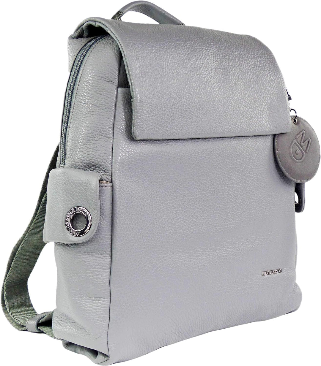 Mandarina Duck Mellow Leather Rucksack grau