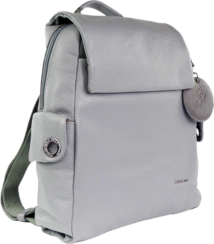Mandarina Duck Mellow Leather Rucksack grau