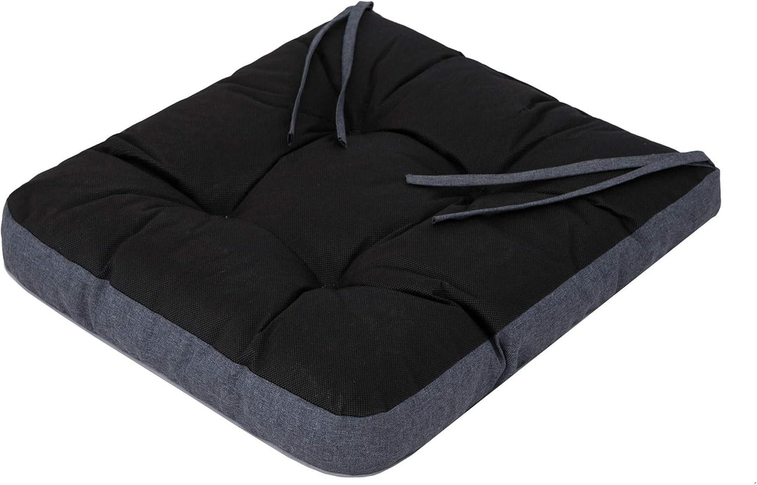 PillowPrim 4er Set Stuhlkissen 49x47 cm Sitzauflagen Polsterauflagen Outdoor/Indoor Aussen/Innen Gar