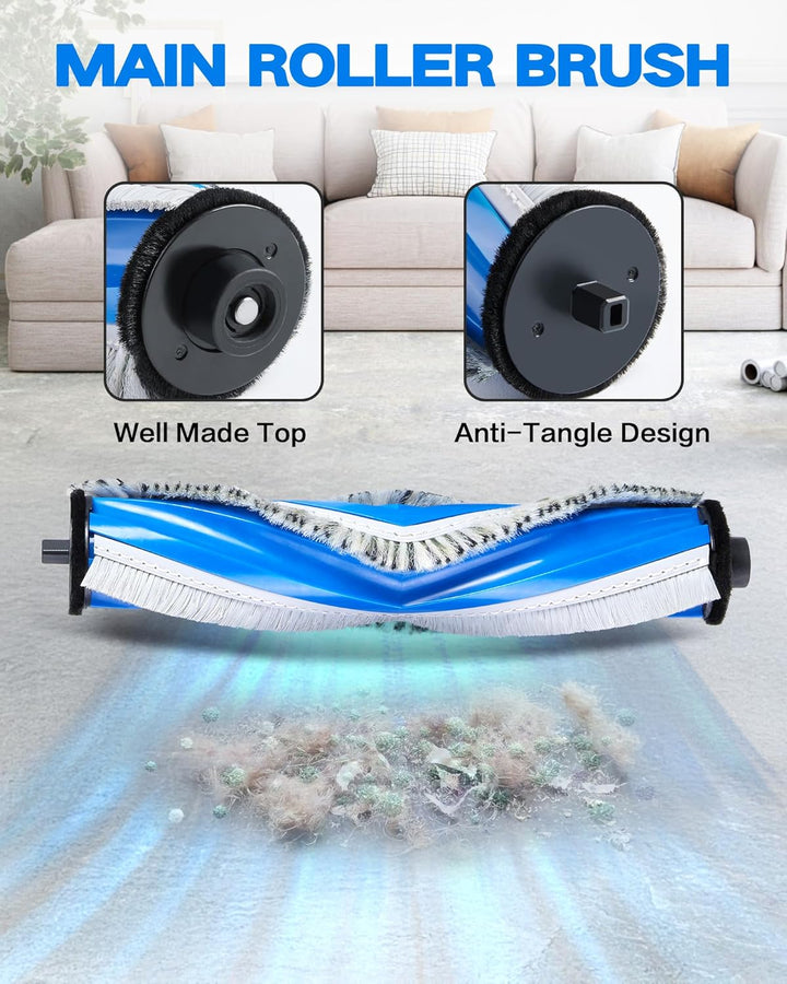19 Stück Ersatzteile für ECOVACS T30 Omni/ T30 PRO Omni/ T30S/ T30S PRO Staubsauger, Zubehörset für