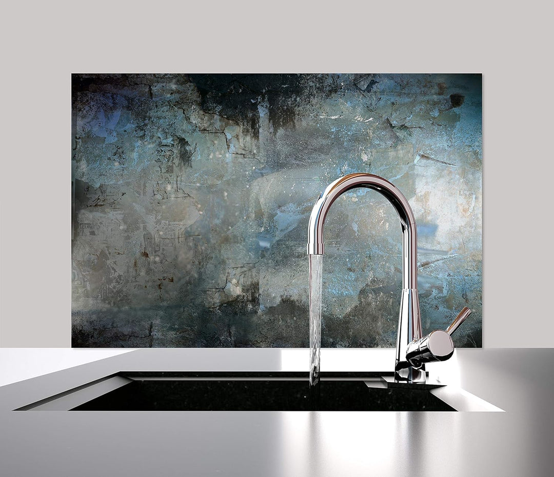 Cuadros Lifestyle Küchen Spritzschutz „Abstrakte Kunst“ 60x40 cm | Küchenrückwand | Alu-DiBond | Pan