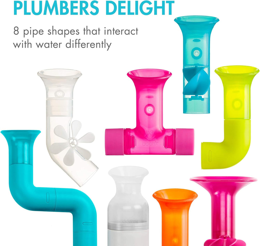 BUNDLE Building Bath Toy Set, Boon Rohr, Schlauch &amp; Zahnrad Bündel, Badeutensilien und Badespielzeug
