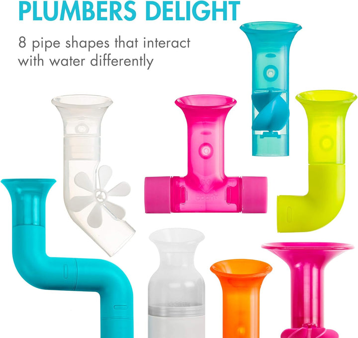 BUNDLE Building Bath Toy Set, Boon Rohr, Schlauch &amp; Zahnrad Bündel, Badeutensilien und Badespielzeug