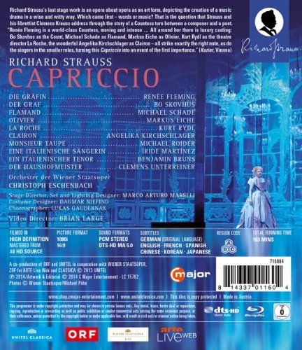 Richard Strauss - Capriccio (Wiener Staatsoper 2013), Blu-ray