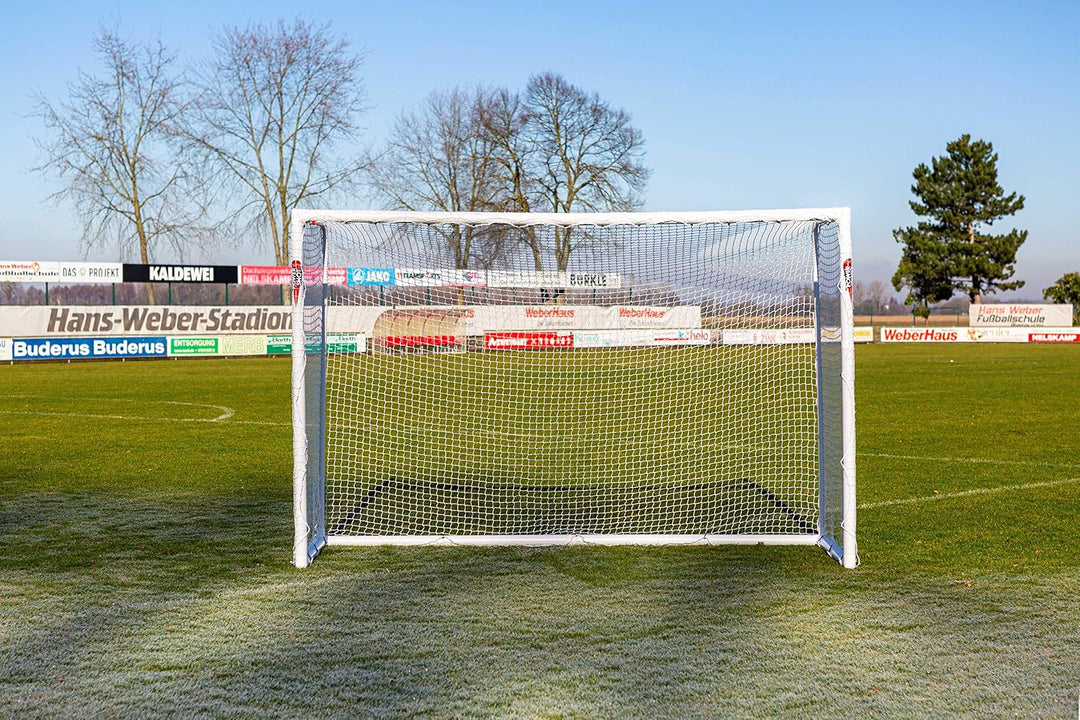 POWERSHOT® Fussballtor 3 x 2m - Made IN Germany - Super stabiles uPVC und Profi-Aspekt, WETTERFEST,