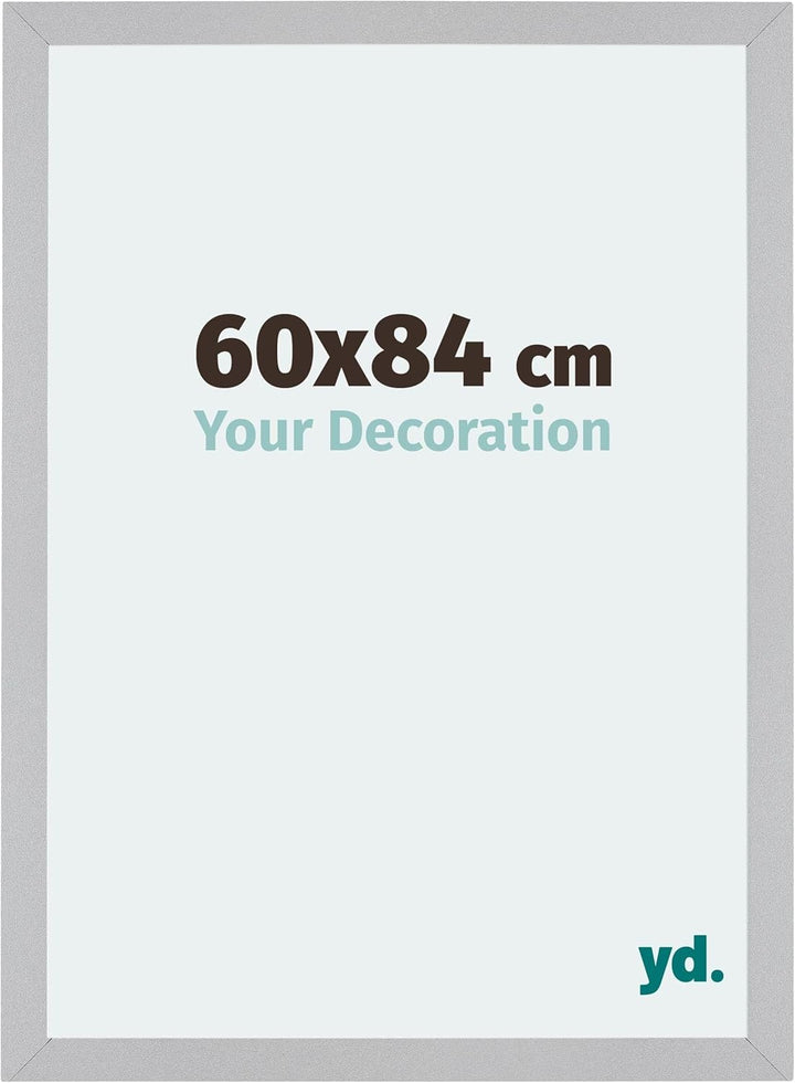 yd. Your Decoration - Bilderrahmen 60x84 cm - Bilderrahmen aus MDF mit Acrylglas - Antireflex - Ausg