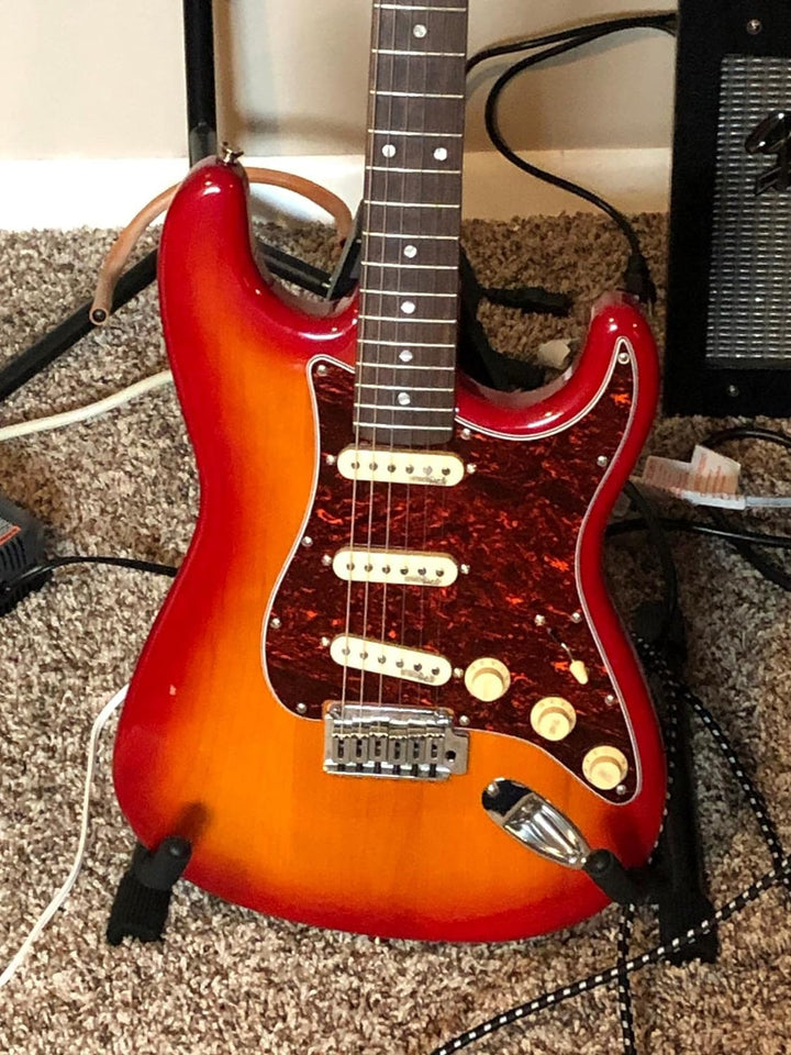 Dopro Gitarren-Schlagbrett mit Wilkinson Pickups, vorverdrahtet, ST-Schlagbrett für FD Strat Stratoc