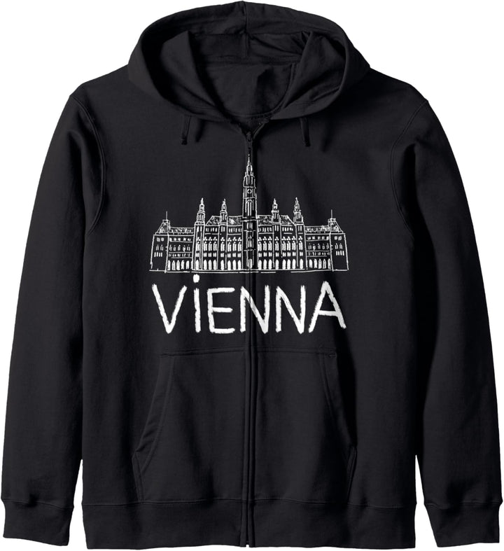 Vienna Austria Kapuzenjacke