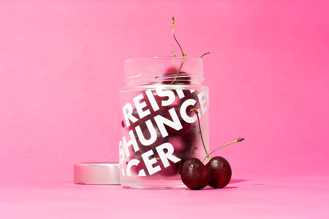 REISHUNGER Set aus 2x Reisgläschen und 2x Reisgläser, zur Aufbewahrung für 300g und 600g Reis, massi