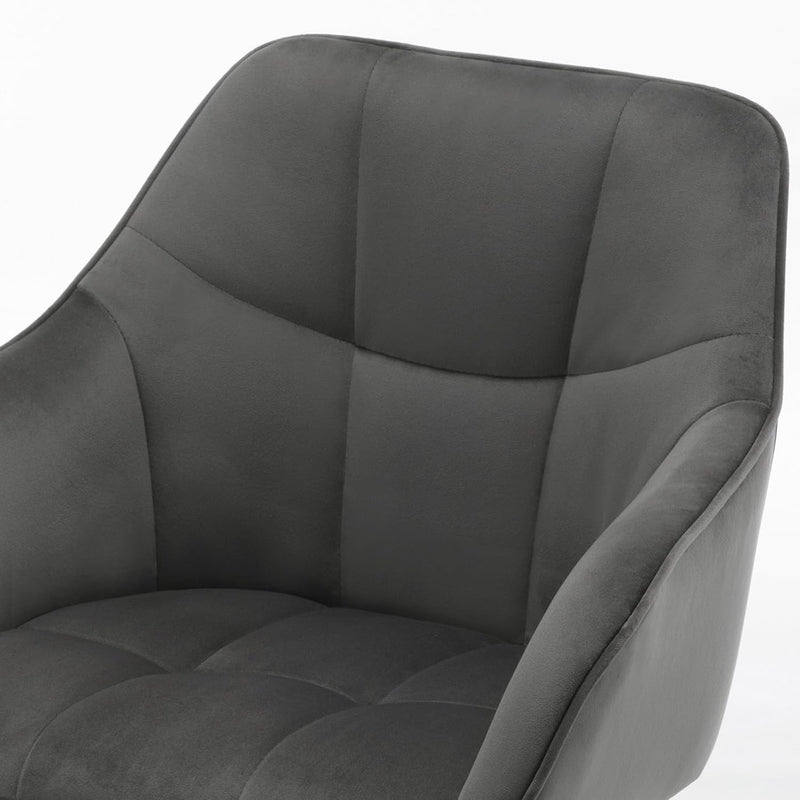 WOLTU Homeoffice Stuhl, Schreibtischstuhl, Drehstuhl, Schminkstuhl, höhenverstellbar, bis 150 kg bel