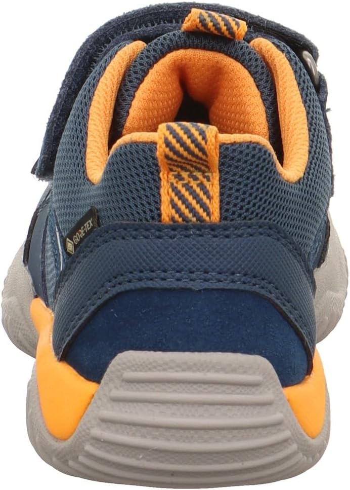 Superfit Storm Sneaker 1-606382 Mädchen 25 EU Blau Orange 8030, 25 EU Blau Orange 8030