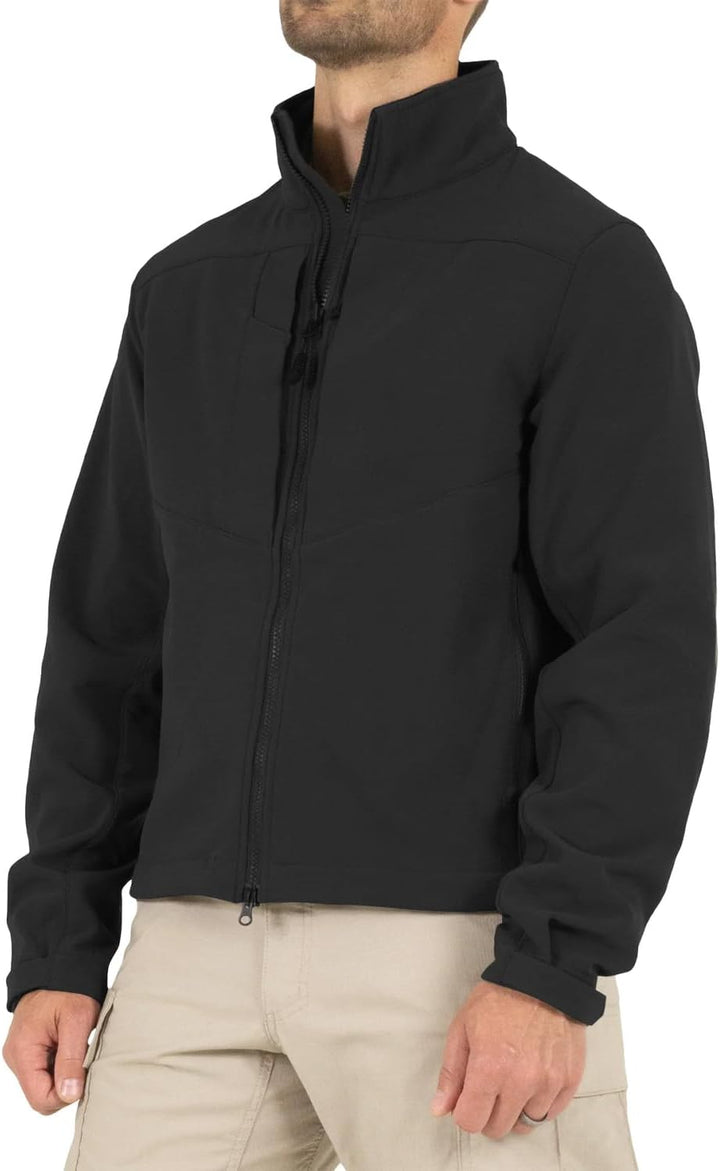 First Tactical Herren Tactix Series Softshell Duty Jacke Schwarz Large / Regular, Schwarz Large / Re