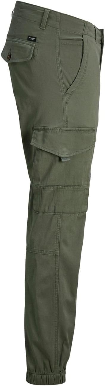 JACK & JONES Herren Cargohose Jpstpaul Jjflake Cargo Noos 27W / 32L Agave Green, 27W / 32L Agave Gre