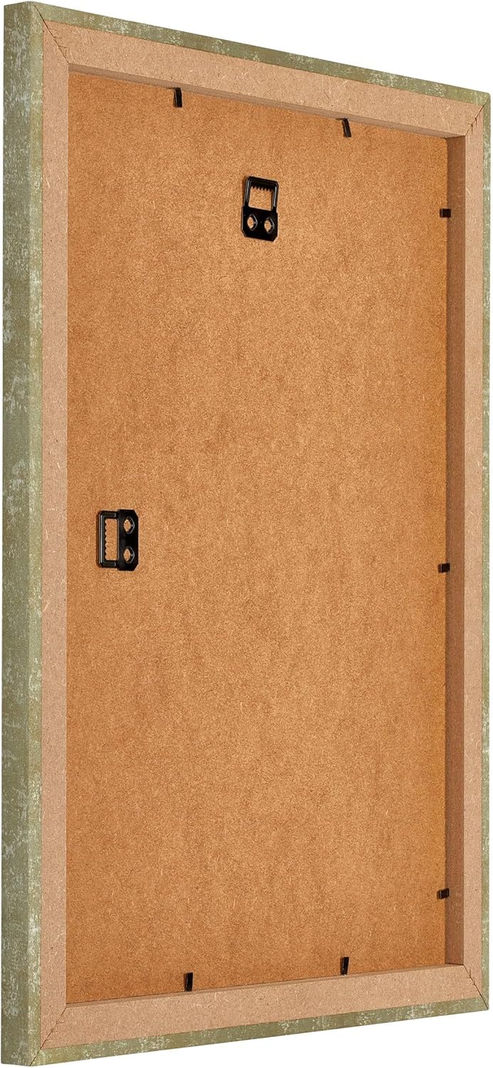 yd. Your Decoration - Bilderrahmen 75x100 cm - Gold Antik - Billderrahmen aus MDF mit Acrylglas - An