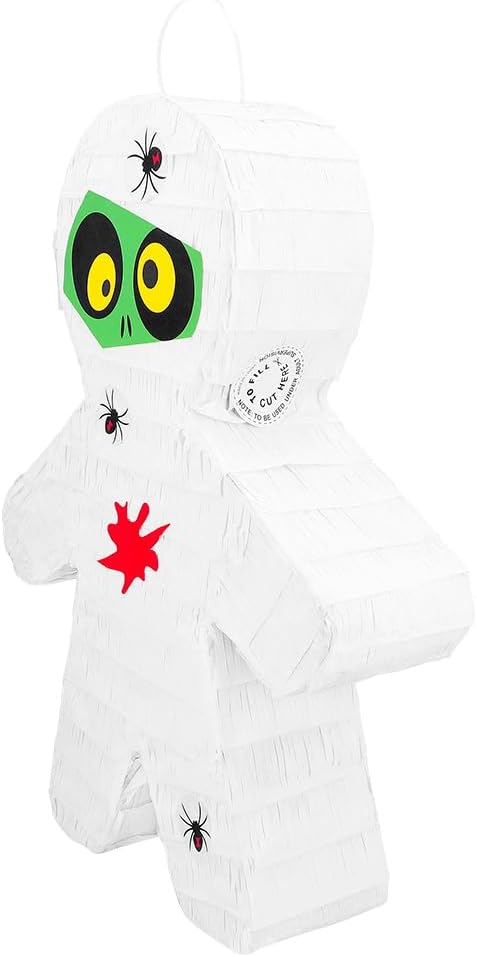 Boland 30983 - Pinata Mumie, 45 x 33 x 10 cm, Hängedeko, Dekoration für Geburtstag, Mottoparty und K
