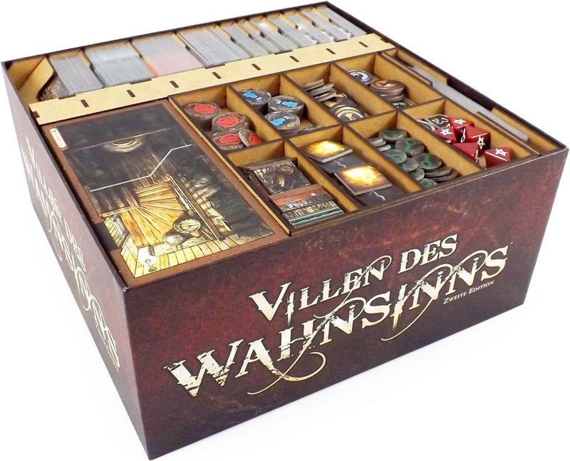 The Game Doctors Brettspiel Organizer kompatibel mit Villen des Wahnsinns 2. Edition