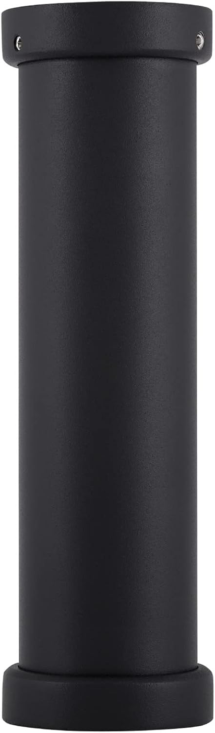 2 Stück SOTECH Barkonsolen Florenz gerade Höhe 200 mm/Ø 50 mm schwarz Thekenfuss Bar Konsole Tresenf