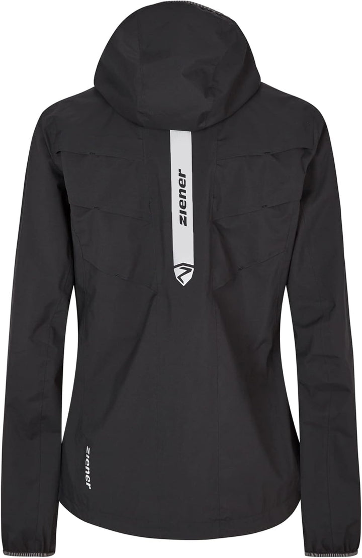 Ziener Damen Narela Regenjacke - Fahrrad|Mountainbike|Outdoor - wasserdicht,atmungsaktiv,Ventilation