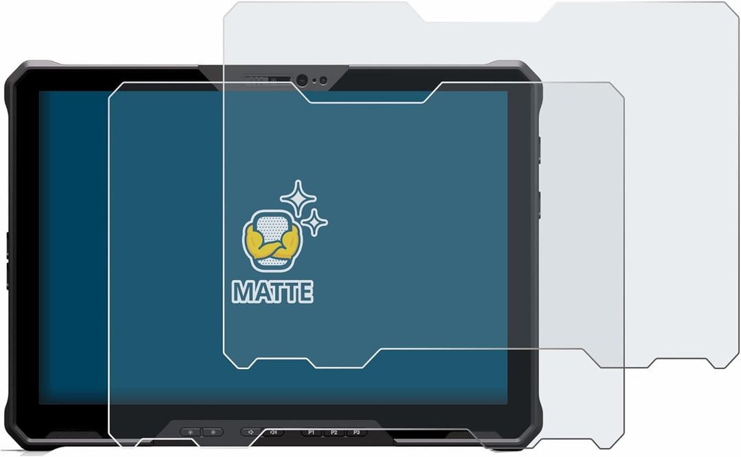 BROTECT Entspiegelungs-Schutzfolie für Dell Latitude 7230 Rugged Extreme (2 Stück) Matte Displayschu