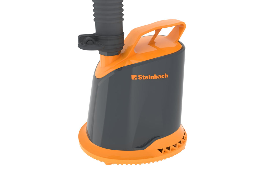 STEINBACH Tauchpumpe – 041055Y – Entwässerungspumpe mit Einer Förderhöhe von 132 cm. – Fördermenge b