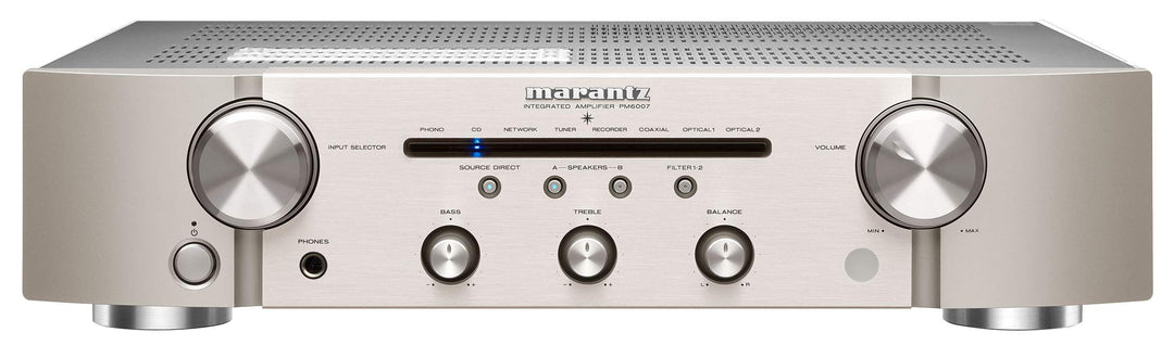 Marantz PM6007 Verstärker, integrierter Verstärker mit digitaler Konnektivität, analoge koaxiale und