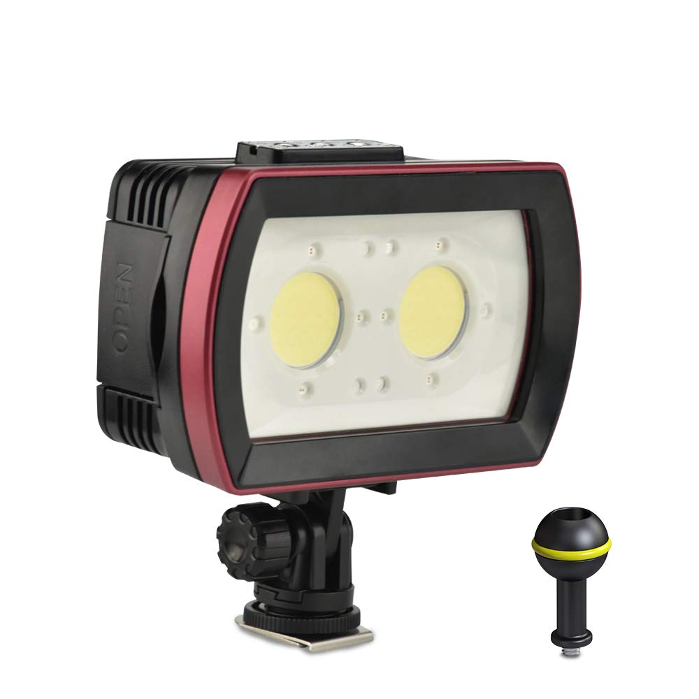Sea frogs IPX8 Waterproof Camera LED Photo Video Fill Light Lamp 40M Underwater Diving Photography L